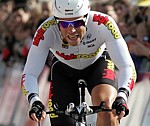 Kim Kirchen w�hrend der 6. Etappe der Baskenland-rundfahrt 2008